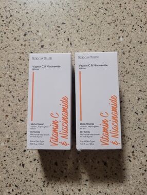 2 Morgan Miller Vitamin C & Niacinamide Brightening Refining Serum 1.01 oz Each